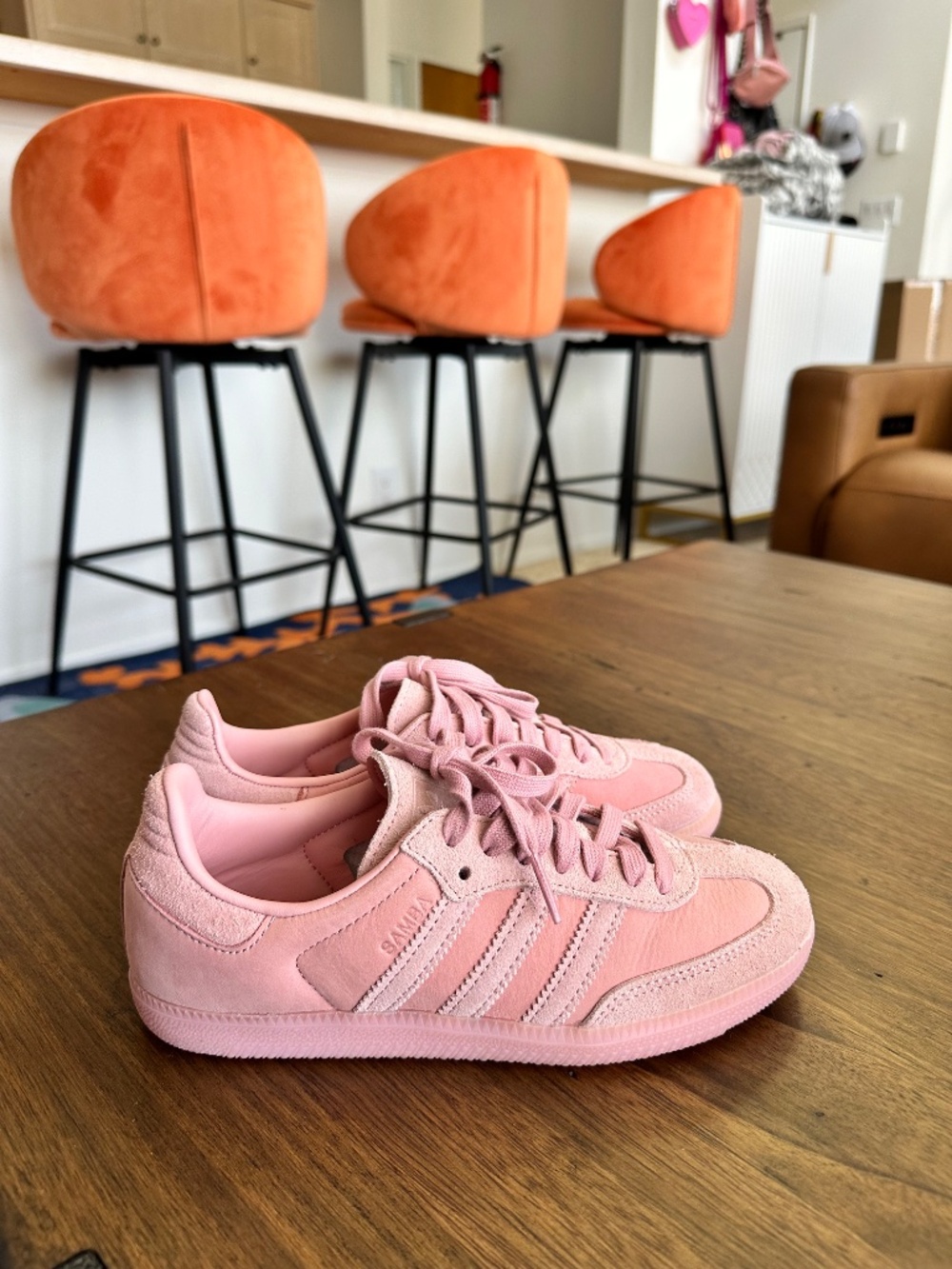Adidas Samba OG W Pink Suede Sneakers 🌸✨ - Picture 11 of 14